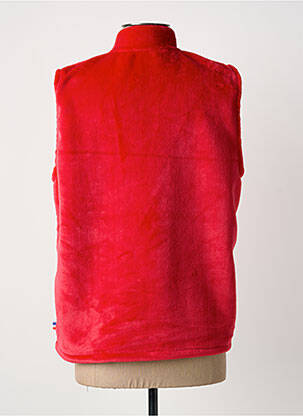 Polaire stretch rouge J.MOURA femme