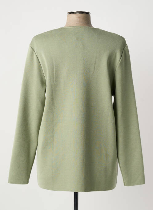 Gilet manches longues vert SAINT JAMES femme