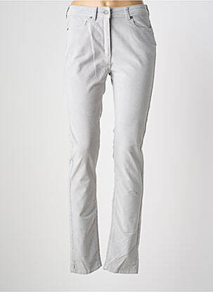 Pantalon slim stretch taille normale gris SAINT JACQUES femme