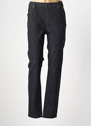 Jegging tissage denim taille normale noir GRIFFON femme
