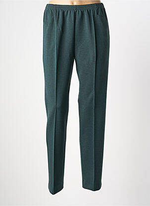 Pantalon slim taille élastique taille normale vert fonce GRIFFON femme