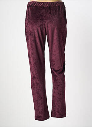 Pantalon slim taille élastique taille normale rouge GRIFFON femme