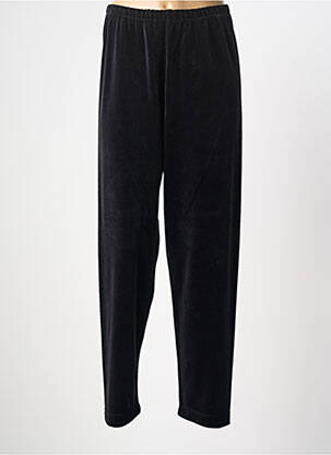 Pantalon droit stretch taille normale noir GRIFFON femme