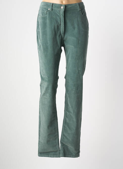 Pantalon slim stretch taille normale vert SAINT JACQUES femme