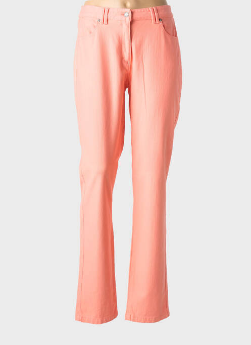 Jeans coupe slim stretch taille normale orange SAINT JAMES femme