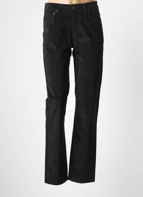 Pantalon slim stretch taille normale noir GRIFFON femme