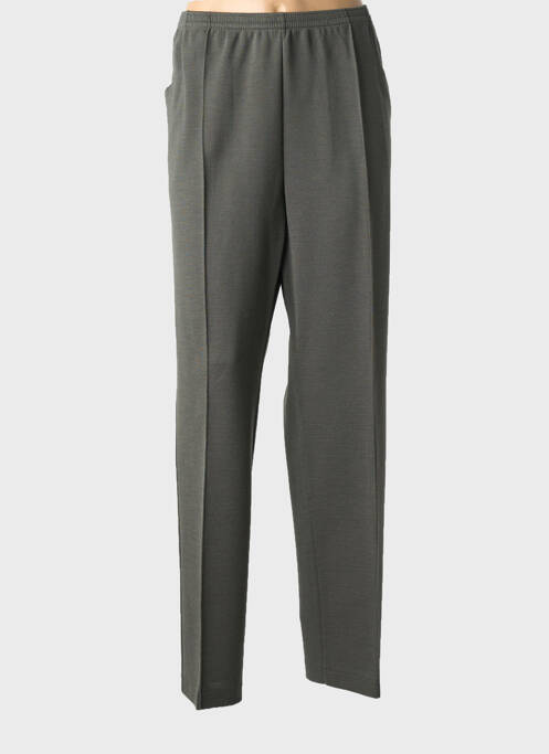 Pantalon slim taille élastique taille normale vert GRIFFON femme