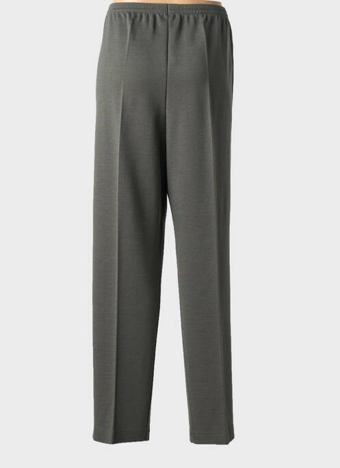 Pantalon slim taille élastique taille normale vert GRIFFON femme