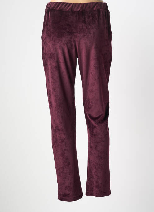 Pantalon slim taille élastique taille normale rouge GRIFFON femme