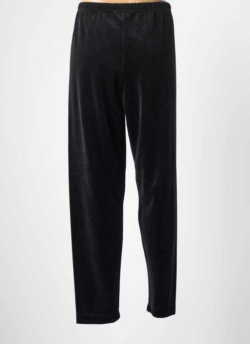 Pantalon droit stretch taille normale noir GRIFFON femme