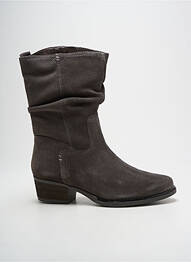 Bottines/boots cubain talon de 4 à 6cm gris JANA femme