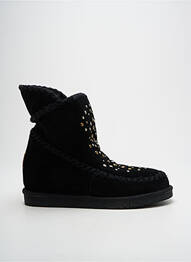 Bottines/boots fourrée talon plat jusqu'à 3cm noir GIOSEPPO femme