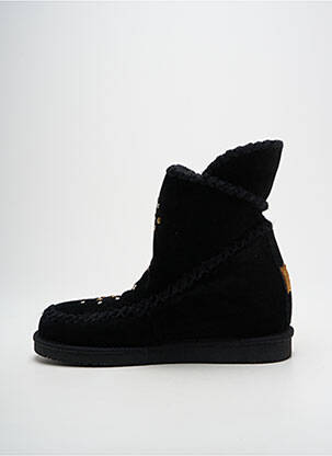 Bottines/boots fourrée talon plat jusqu'à 3cm noir GIOSEPPO femme