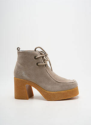 Bottines/Boots beige KICKERS femme