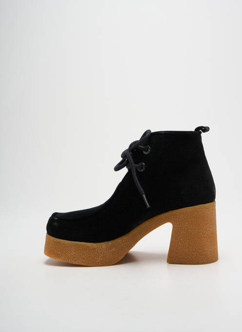 Bottines/boots nubuck talon de 7 à 9cm noir KICKERS femme