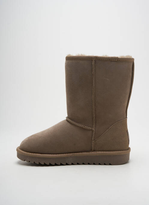 Bottines/boots fourrée talon plat jusqu'à 3cm gris ARA femme