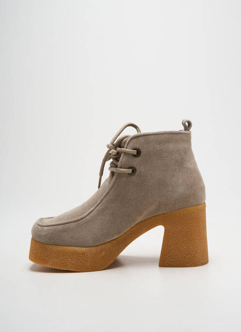 Bottines/Boots beige KICKERS femme