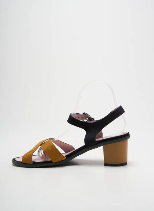 Sandales/nu pieds fermeture bride(s) talon de 4 à 6cm noir HIRICA femme
