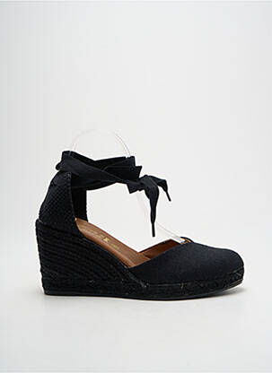 Espadrilles noir LA MAISON DE L'ESPADRILLE femme