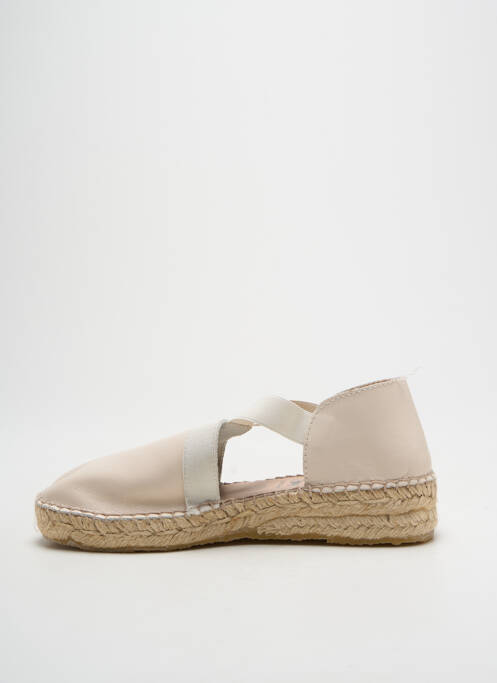 Espadrilles beige LA MAISON DE L'ESPADRILLE femme