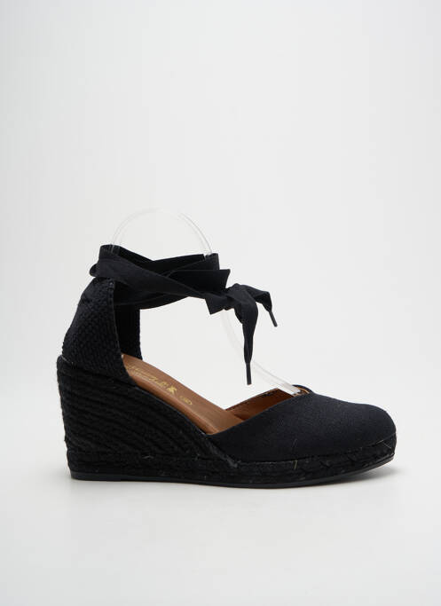 Espadrilles noir LA MAISON DE L'ESPADRILLE femme