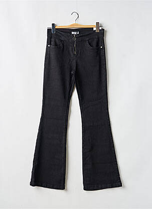 Jean coupe flare stretch taille normale noir TIFFOSI femme