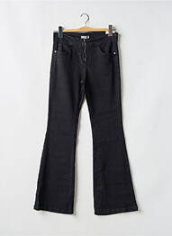 Jean coupe flare stretch taille normale noir TIFFOSI femme