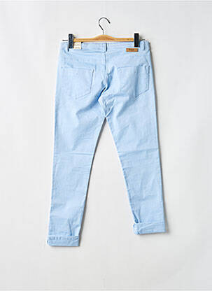 Pantacourt slim taille ajustable bleu MAYORAL fille