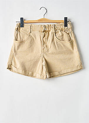 Short stretch taille ajustable beige NAME IT fille