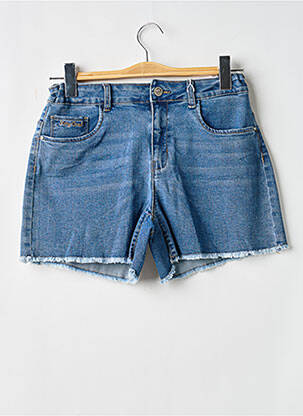 Short stretch taille ajustable bleu NAME IT fille