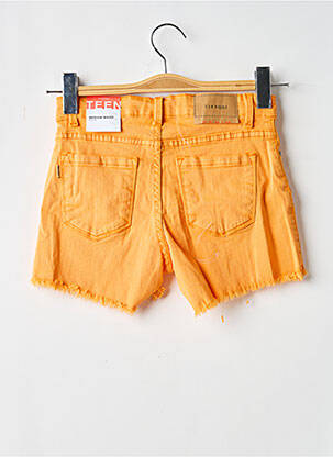 Short stretch orange TIFFOSI fille