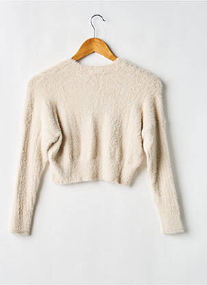 Pull stretch manches longues beige TIFFOSI fille