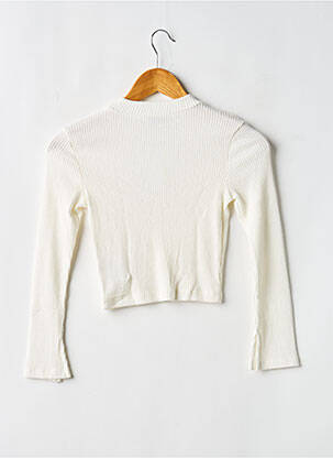 Pull stretch manches longues blanc TIFFOSI fille