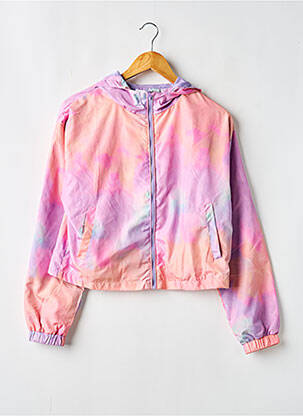 Veste casual coupe droite rose TIFFOSI fille