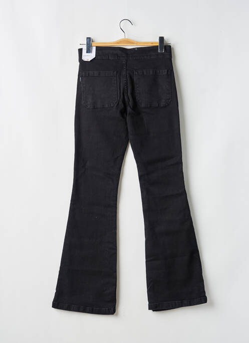 Jean coupe flare stretch taille normale noir TIFFOSI femme