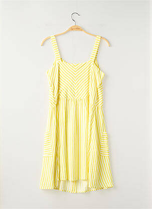 Robe mi-longue fines bretelles fines bretelles jaune NAME IT fille