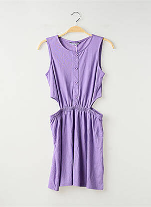 Robe mi-longue sans manche sans manche violet TIFFOSI fille