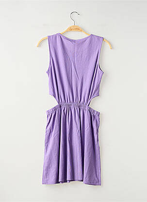 Robe mi-longue sans manche sans manche violet TIFFOSI fille