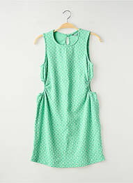 Robe mi-longue sans manche sans manche vert TIFFOSI fille