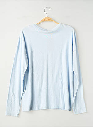 T-shirt coupe droite manches longues bleu MAYORAL fille