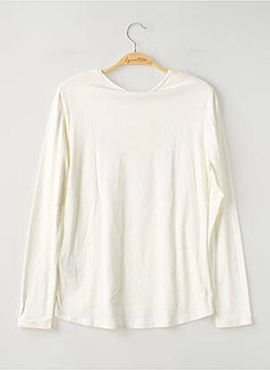 T-shirt coupe droite manches longues blanc MAYORAL fille