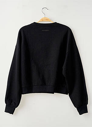 Sweat-shirt manches longues manches longues noir TIFFOSI femme