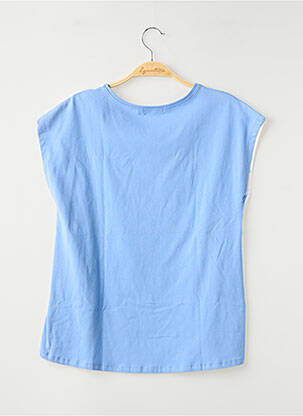 Top sans manche sans manche bleu MAYORAL fille