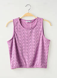 Top sans manche sans manche violet TIFFOSI fille