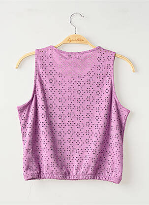 Top sans manche sans manche violet TIFFOSI fille