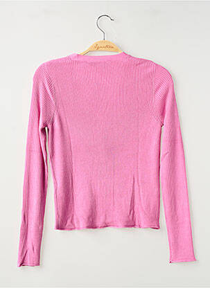 Gilet manches longues col v rose TIFFOSI fille