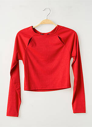 Top manches longues manches longues rouge TIFFOSI fille