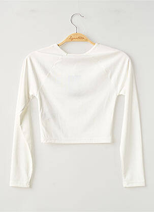Top manches longues manches longues blanc TIFFOSI fille