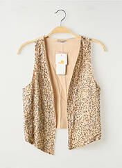 Gilet sans manche beige MAYORAL fille seconde vue