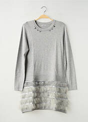 Robe pull gris MAYORAL fille seconde vue